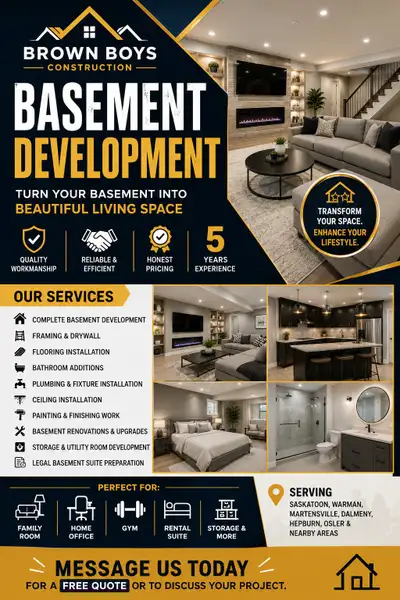 Basement Development & Plumbing, View more