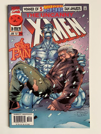 UNCANNY X-MEN #340 1997 JOE MADUREIRA COVER & ART! ICEMAN! STORM