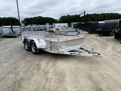 Canadian Mennonite Built Tandem Axle Aluminum Utility Trailer is $6,395.00 or $127.88/month! Ord: E2...