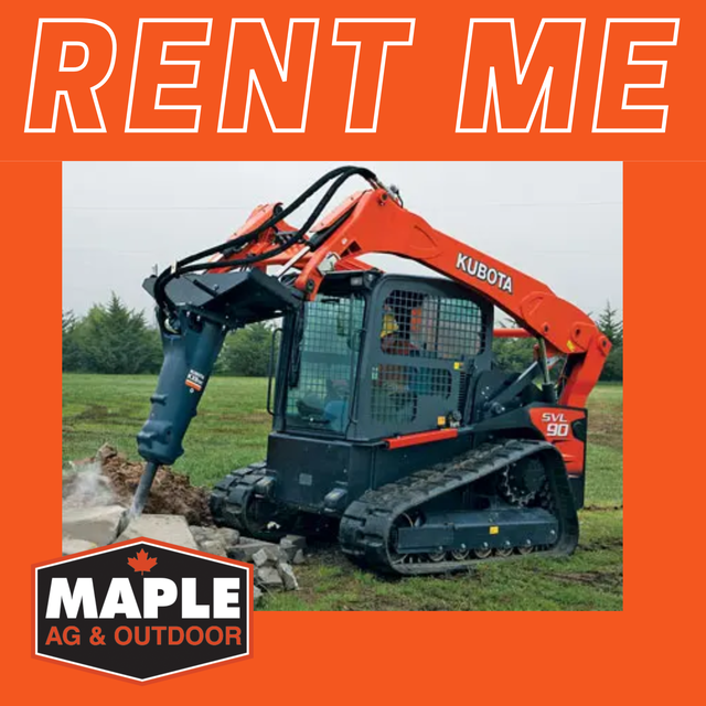 RENT ME - Skid Steer Jackhammer / Breaker Attachment  in Heavy Equipment in Regina - Image 2