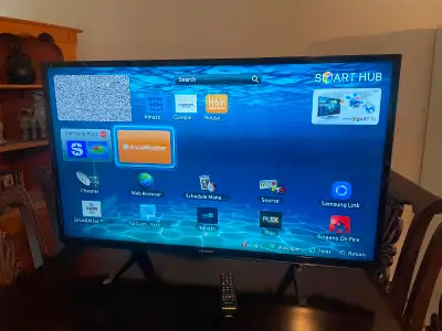 50” SAMSUNG SMART TV REMOTE INCLUDED EXCELLENT CONDITION LEAVE MESSAGE SEE PICTURES