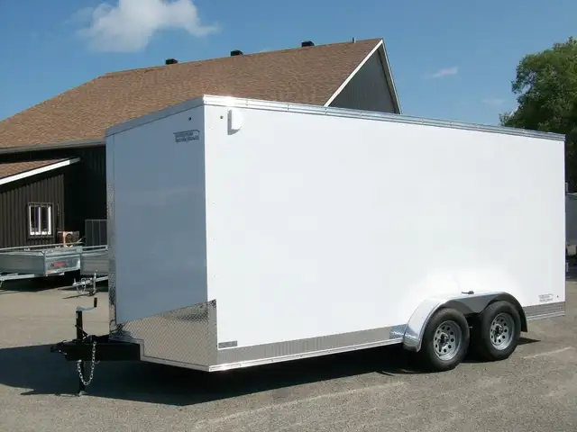 2025 Weberlane CARGO 7' X 16' V-NOSE 2 ESSIEUX 7'HT VTT MOTO TRA in Cargo & Utility Trailers in Laval / North Shore - Image 4