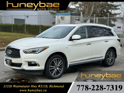 2019 Infiniti QX60 AWD | LOW KMS | 7-PASSENGER | DVD | NAVIGATION | HEATED & COOLED SEATS | FEATURE...
