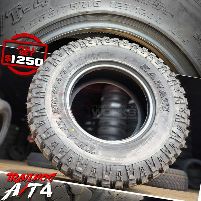 NEW!! TRAILHOG A/T4! LT265/75R16 M+S - Other Sizes Available!! in Tires & Rims in Regina - Image 4