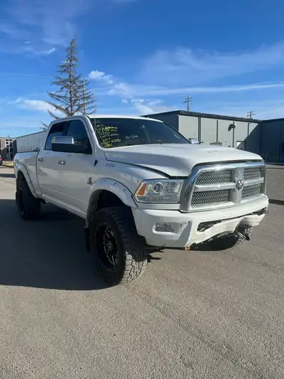 Alpha Auto Parts 2014 Ram 2500 Limited 6.7L cummins 305KM tuned and deleted motor runs mint wheels a...