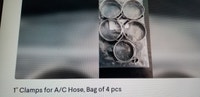 1" Clamps for A/C Hose, Bag of 4 pcs City of Toronto Toronto (GTA) Preview