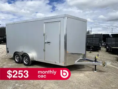 North Cargo Shield Galvanized Enclosed Trailer is $12,140.00 or $242.78/month! Ord: 107277 - Ser: 2N...