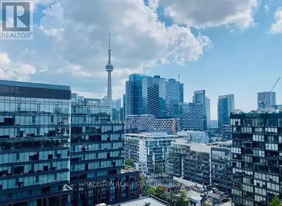Welcome To This Bright And Modern South-Facing 1+Den Unit, Featuring A Functional Layout With Engine...