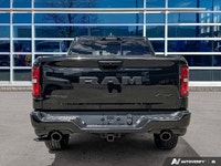 Odometer is 33495 kilometers below market average! Diamond Black Crystal Pearlcoat 2025 Ram 1500 Big... (image 4)