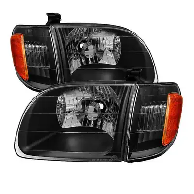Toyota Tundra Regular/Access Cab 00-04 ( Dont fit Double Cab Model ) OEM Style Headlights & Corner L...