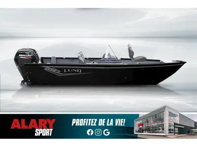 Alary Sport 2025 Lund 1650 Rebel XL SS + MERCURY 75 HP & Remorque Lund 1650 Rebel XL SS + MERCURY 75...