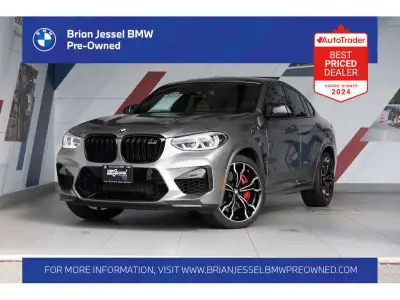 2021 BMW X4 M Competition 3.0L I6 Turbocharged DOHC 24V LEV3-ULEV125 503hp AWD 8-Speed Automatic EXT...