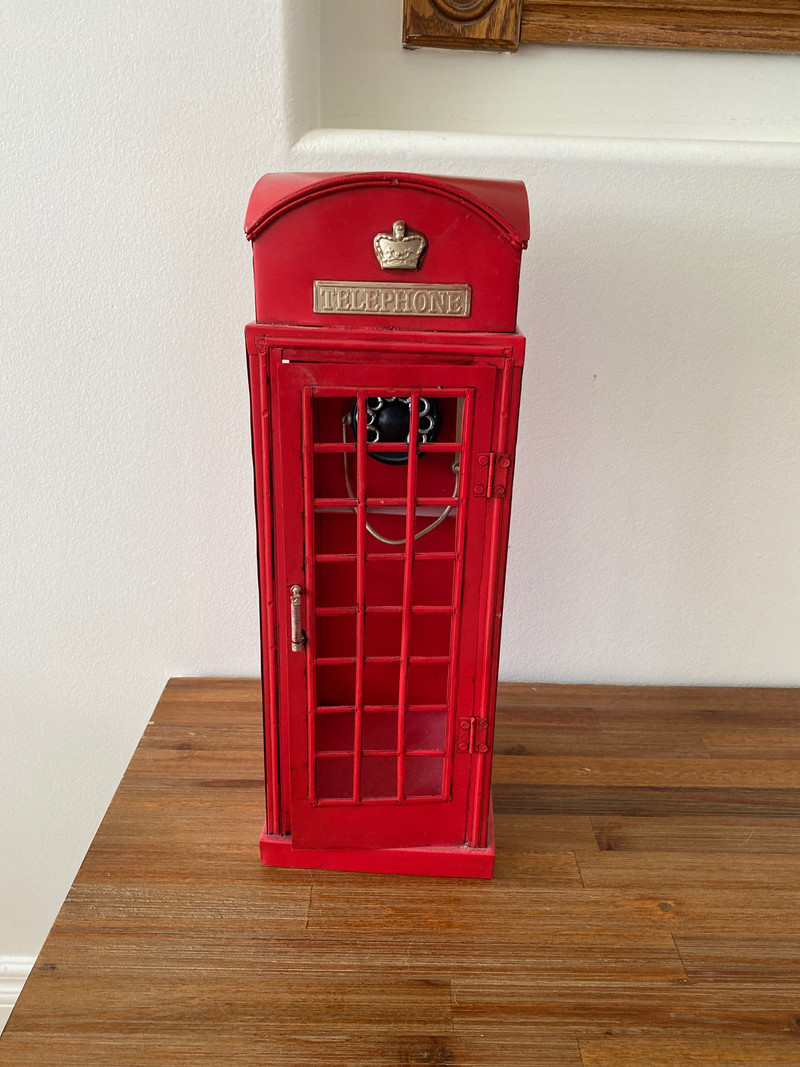 British Red phone booth-decor  for sale  