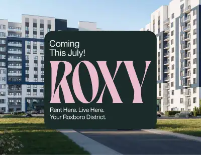 ROXY - 1 bedroom + Den  Apartment for Rent