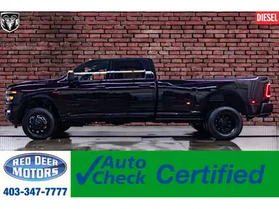 **ONE OWNER - ACCIDENT FREE** ORIGINAL FACTORY PRICE $105,290 187 KM This 2025 Ram 3500 4x4 Crew Cab...