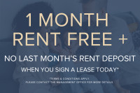 1 Month Free + No Last Month's Deposit Visit our Website: https://www.capreit.ca/apartments-for-rent... (image 1)
