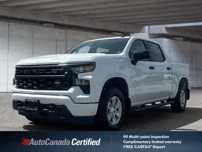 Command every journey with this powerful 2024 Chevrolet Silverado 1500 Custom, a versatile Crew Cab...