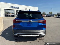 Recent Arrival! Neptune Blue 2021 Kia Seltos EX AWD CVT 2.0L I4 MPI SUNROOF, HEATED STEERING WHEEL,... (image 4)