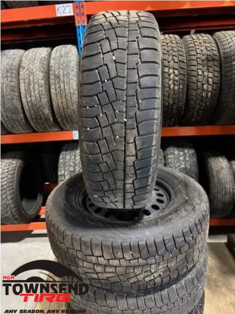 *USED* COOPER WINTER TIRES 245/70R17 ON RIMS 17X7 in Tires & Rims in Grand Bend - Image 2