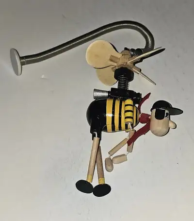Mobile Vintage Wupper Airlines Flying Man No. 3277, View more