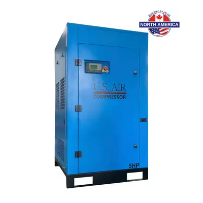 5HP US AIR CENTER - ALL IN ONE - 220V SINGLE PHASE - ULTRA QUIET, View more