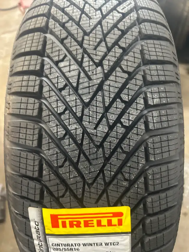 4 Brand New Pirelli Cinturato Winter 2 205/55R16 Winter Tires in Tires & Rims in Ottawa - Image 4