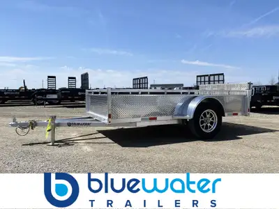 Canadian Mennonite Built Single Axle Aluminum Utility Trailer is $4,070.00 or $81.39/month! Ord: E20...