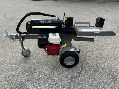 FEATURES: Honda GX 13HP Engine Log Length - 21.5in. Wedge Height - 8in. Cylinder - 5 x 20 Cycle Time...