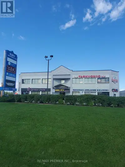 Prime retail space on Woodbine Avenue * Built out with multiple functional rooms, rear door, washroo...