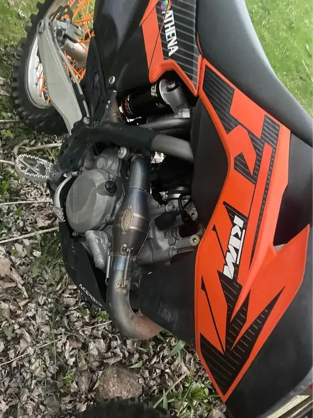 2014 KTM 450 SX-F-ORANGE! in Dirt Bikes & Motocross in Edmonton - Image 3