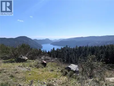 Nestled within the breathtaking landscape of the Malahat, this expansive sixty-five-acre waterfront...