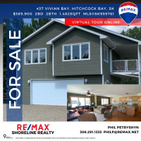 Cabin, Home for Sale! 437 Vivian Bay, Hitchcock Bay, SK