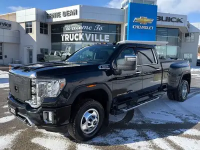 Rare Dually 3500HD Diesel, Denali Ultimate Pkg, Heads Up Display, Moonroof, Aftermarket Ground Clear...