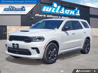 Look at this certified 2024 Dodge Durango GT Plus AWD | Leather | Sunroof | Nav | Blacktop Pkg | Coo...