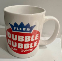 Fleer DUBBLE BUBBLE  bilingual (English | French) Ceramic Cup