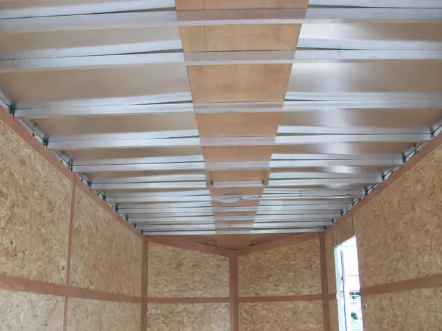 2025 Weberlane CARGO ALUMINIUM 7' X 14' V-NOSE 2 ESSIEUX GLISSIE in Cargo & Utility Trailers in Laval / North Shore - Image 10