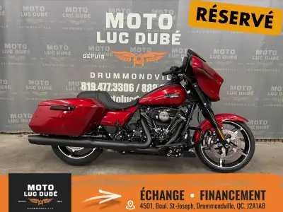 2025 Harley-Davidson FLHX Street Glide Harley-Davidson FLHX Street Glide 2025 SEULEMENT 9 KM BALANCE...