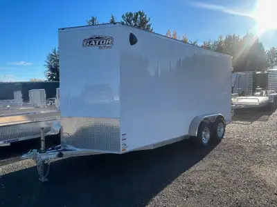 Financing Available O.A.C. 2026 Gator Elite Galvanized 7x16 Cargo Trailer Haul heavy, haul smart — t...