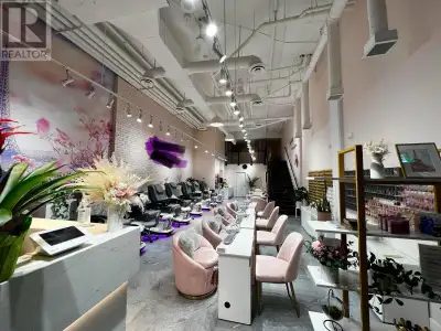 Step into this thriving, fully renovated nail salon business'spanning over 1,800 sqft across two sty...