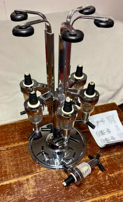 6 Bottle Liquor Dispensing Stand, View more