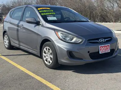 2013 HYUNDAI ACCENT GLS HATCHBACK, 4 CYL 1.6 L ENGINE 6 SPEED MANUAL ……. 2 OWNERS ……. EXTRA CLEAN **...