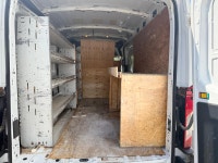 2016 Ford Transit Cargo Van Medium roof with 3.7L V6 engine, auto ac, bluetooth, shelves inside, pow... (image 5)
