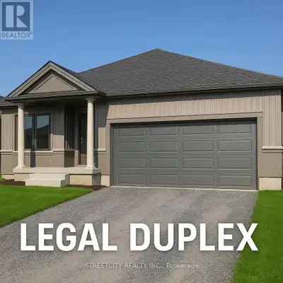 Rare Fully Legal Duplex in Rolling Meadows! Gone through legalization process from builder finished...