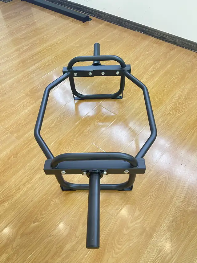 NEW HEX BAR BARBELL DEADLIFT BAR WEIGHT HB13KC in Exercise Equipment in Lloydminster - Image 4