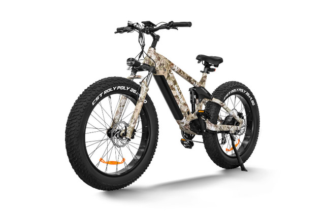New 750W Dual Suspension Mountain Ebike Two Years Warranty in eBike in City of Halifax - Image 3