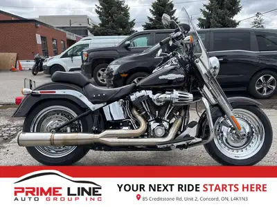 Check out this 2010 CANADIAN Harley-Davidson Fat Boy 96ci with only 25,118kms. Be sure to follow us...