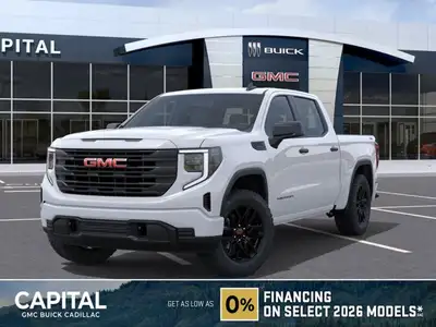 Welcome to Capital GMC! This 2026 GMC Sierra 1500 in Summit White is equipped with 4WD and Gas V8 5....