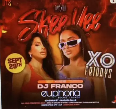 Euphoria Social Lounge is located on Main St.walking distance to Niagara Falls. It is the center of...