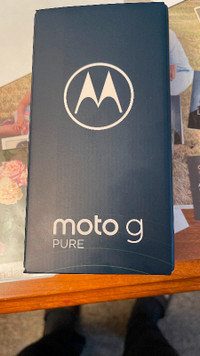 Brand new (out of the box) Motorola cell phone for sale.
