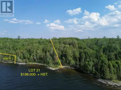 Stunning Sunset Views – 3.9 Acre Waterfront Lot with West Exposure Enjoy breathtaking sunsets from t...
